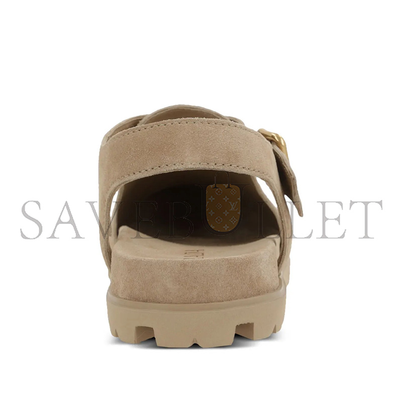 Pra*a suede sandals